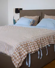 Bett mit Stauraum MOISSAC Stoff Taupe 180 x 200 cm_1022286