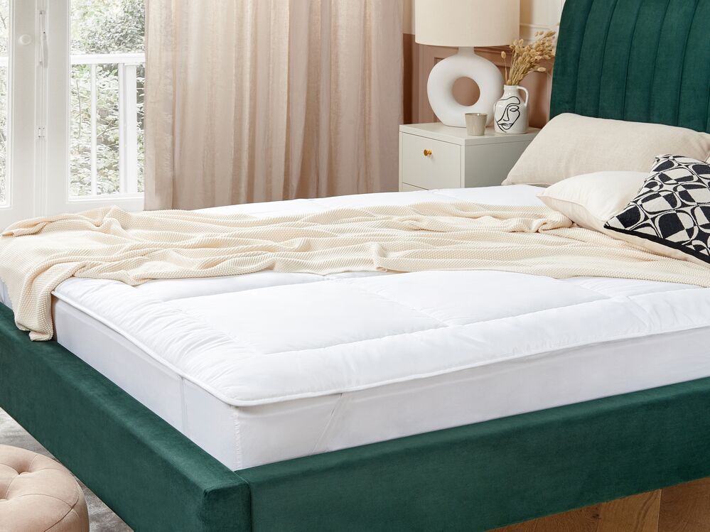 Polyester Mattress Topper AIZKORRI 180 x 200 cm (Super King Size)
