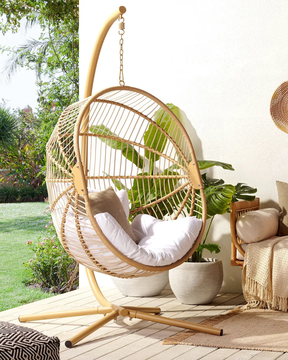 Chair Outdoor Furniture Egg Hanging Chair Bunnings Swing Chair