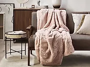 Kuscheldecke CHAAB 150 x 200 cm Rosa_1177936