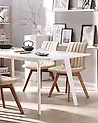 Esszimmerstuhl 2er Set CALGARY Sandbeige