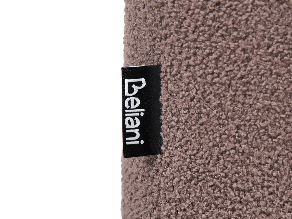 Upholstered Bench IDYLLWILD Boucle Brown_1066956