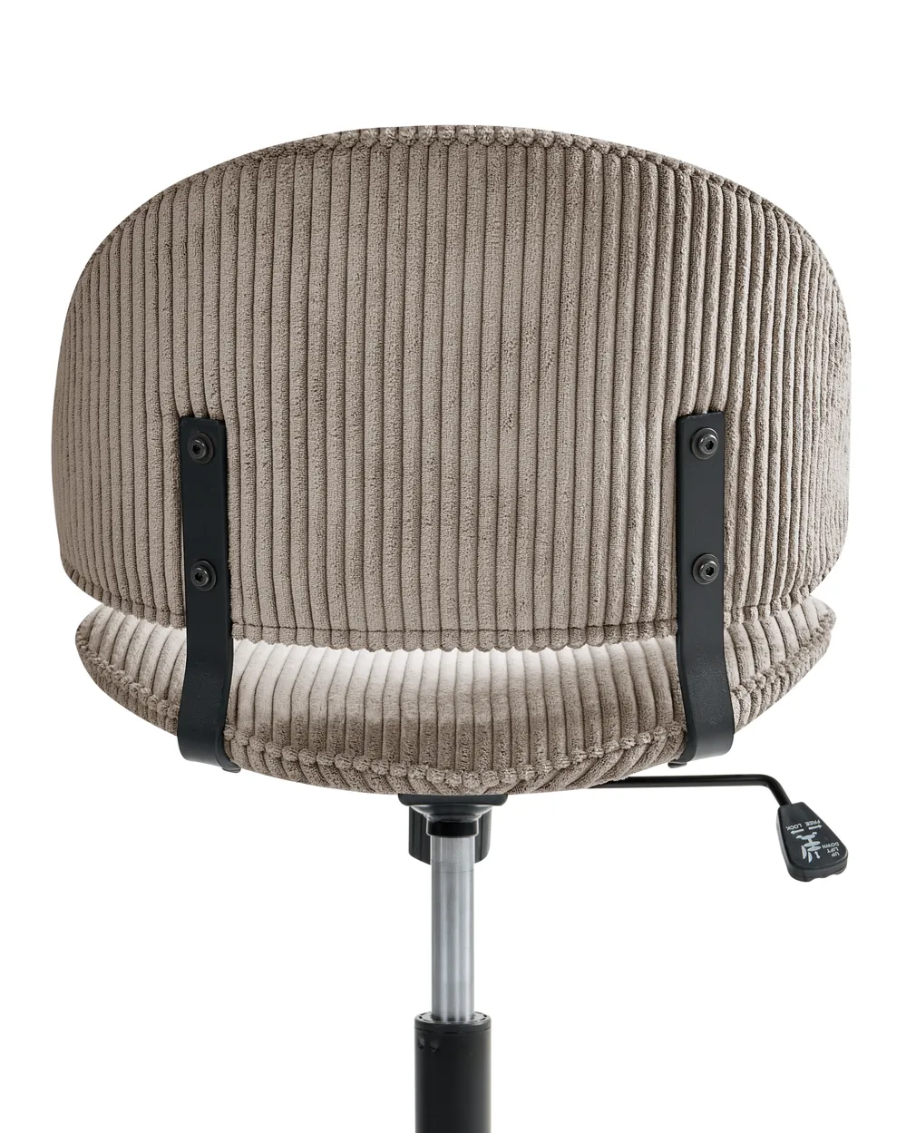 Office Chair KIANA Corduroy Taupe_1042809
