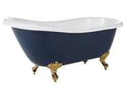 Freistehende Badewanne CAYMAN 153 x 77 cm Blau_820798