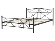 Krevet Metal RODEZ 160 x 200 cm Crni_740634