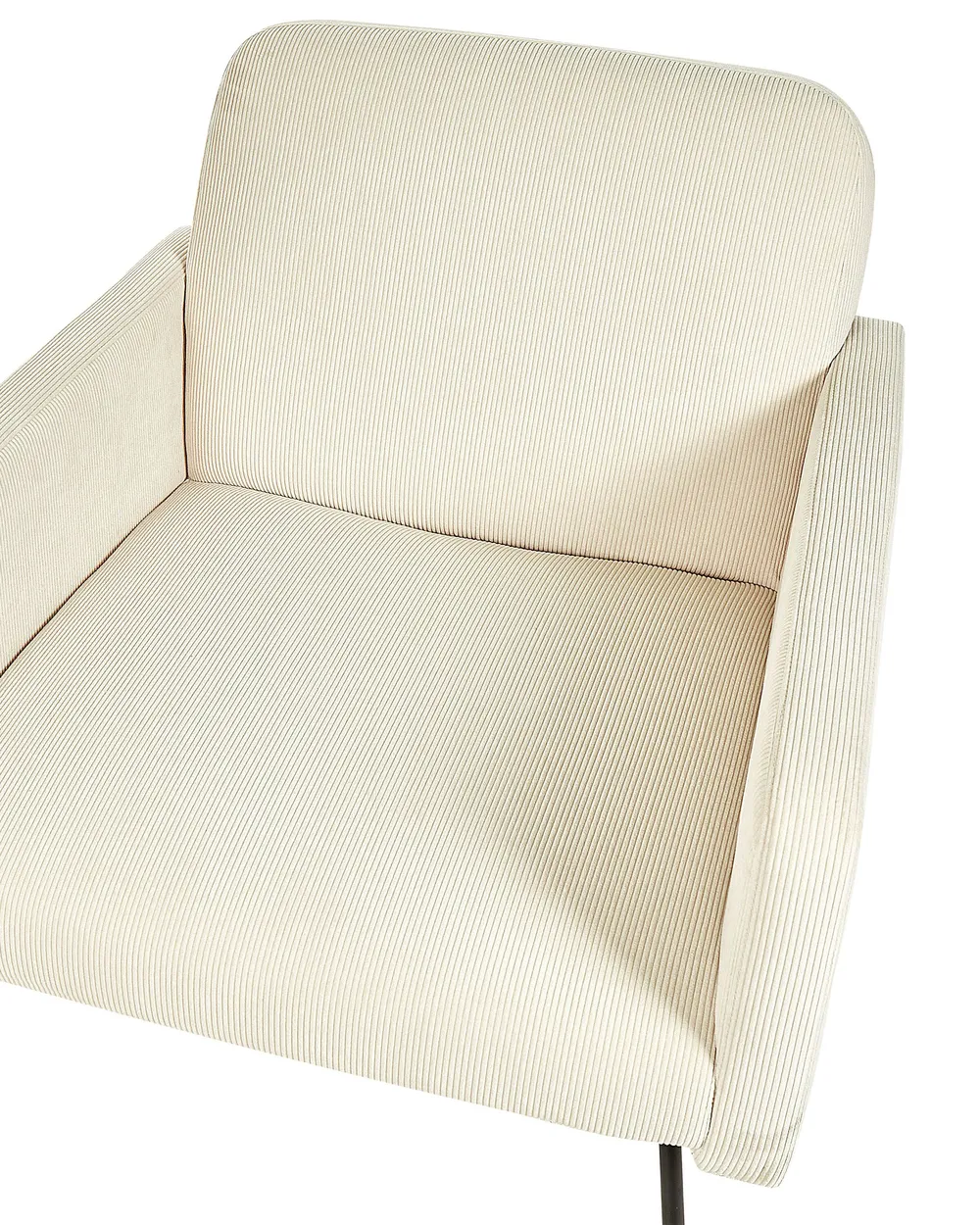 Armchair NARKEN Corduroy Light Beige_872148