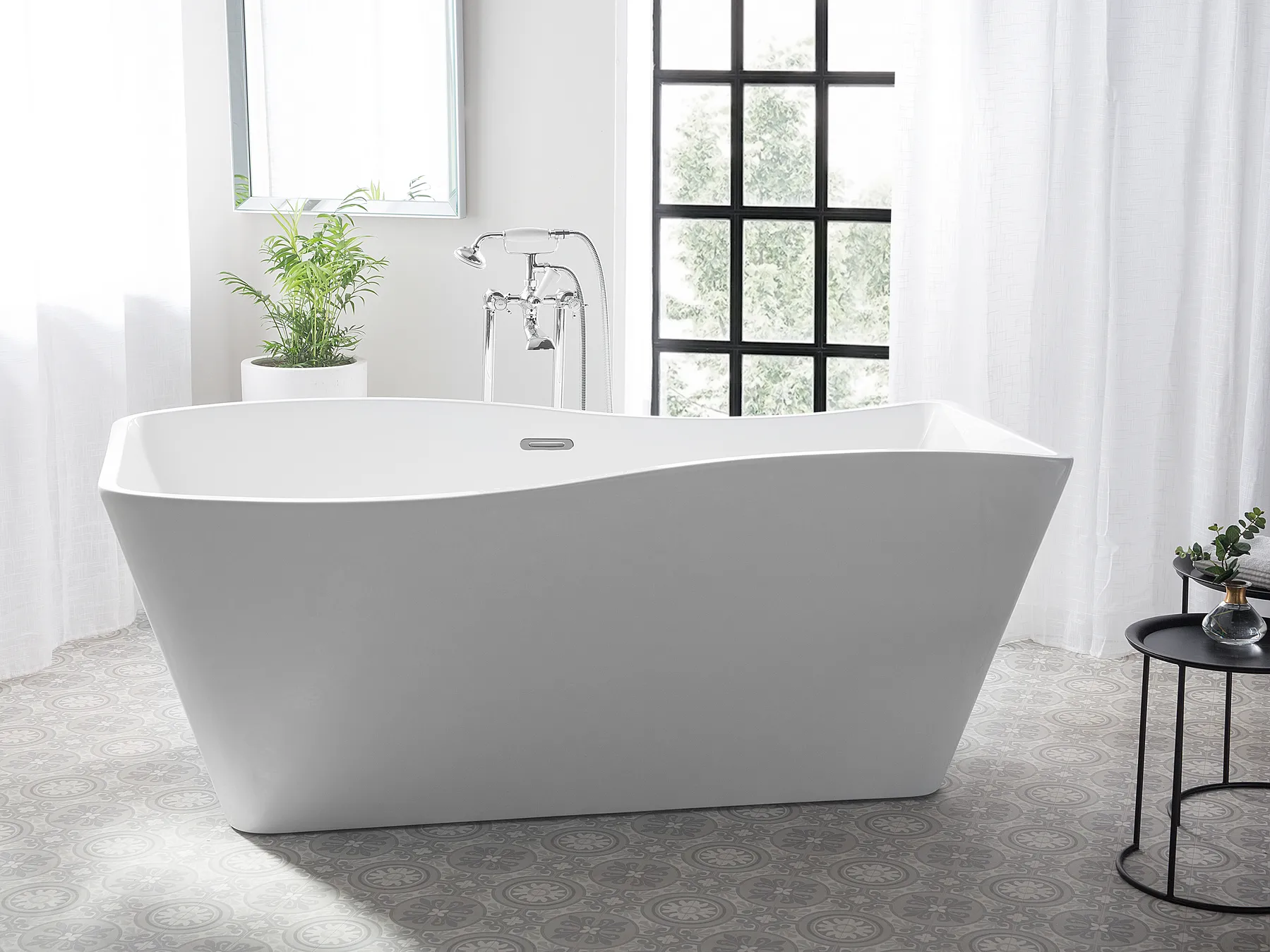 Freestanding Bathtub MARAVILLA 1700 x 780 mm White_717590