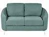 Sofa 2-Sitzer TROSA Stoff Grün