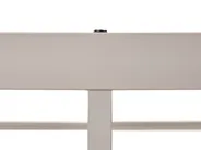 Bett ohne Kopfteil Metall VIRY 140 x 200 cm Hellbeige_1073030