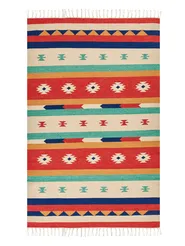 Teppich MARGARA Bunt 140 x 200 cm Kelim Baumwolle_869752