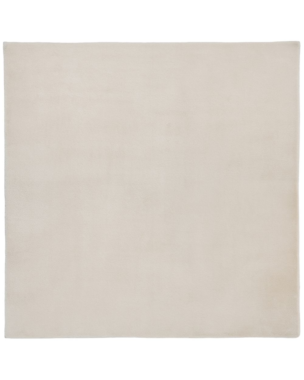 Teppich VANTIRA Hellbeige 160 x 160 cm