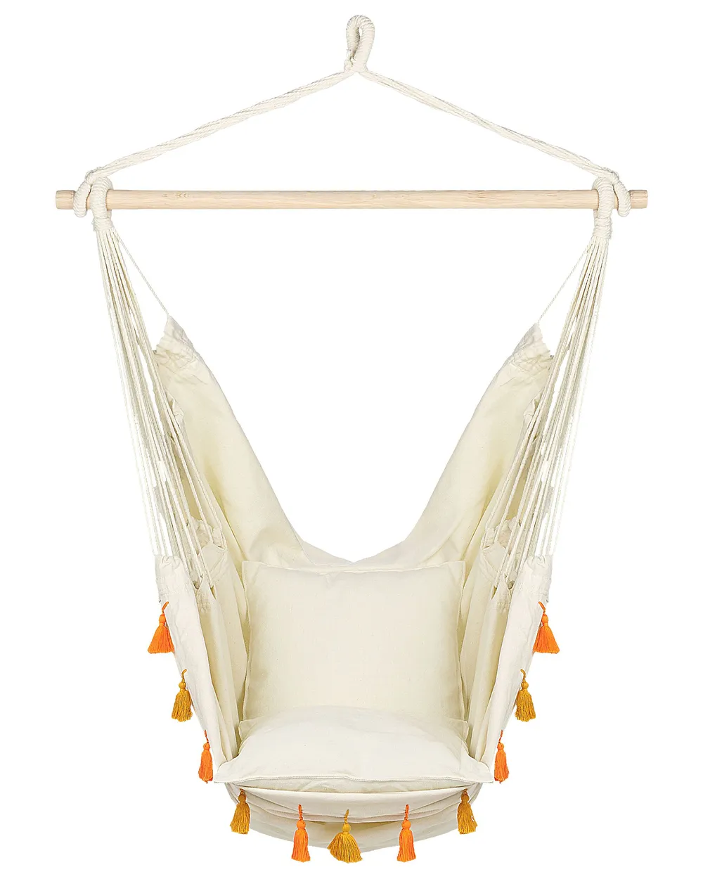 Hängesessel VARENA Baumwolle Orange_857267
