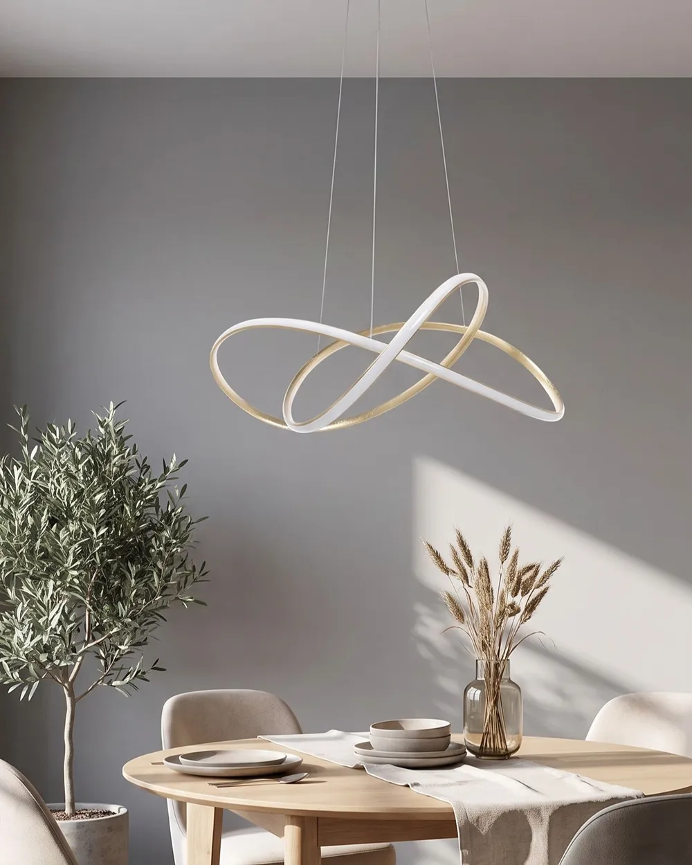 LED Pendant Lamp TUMEN Metal Gold_1149647
