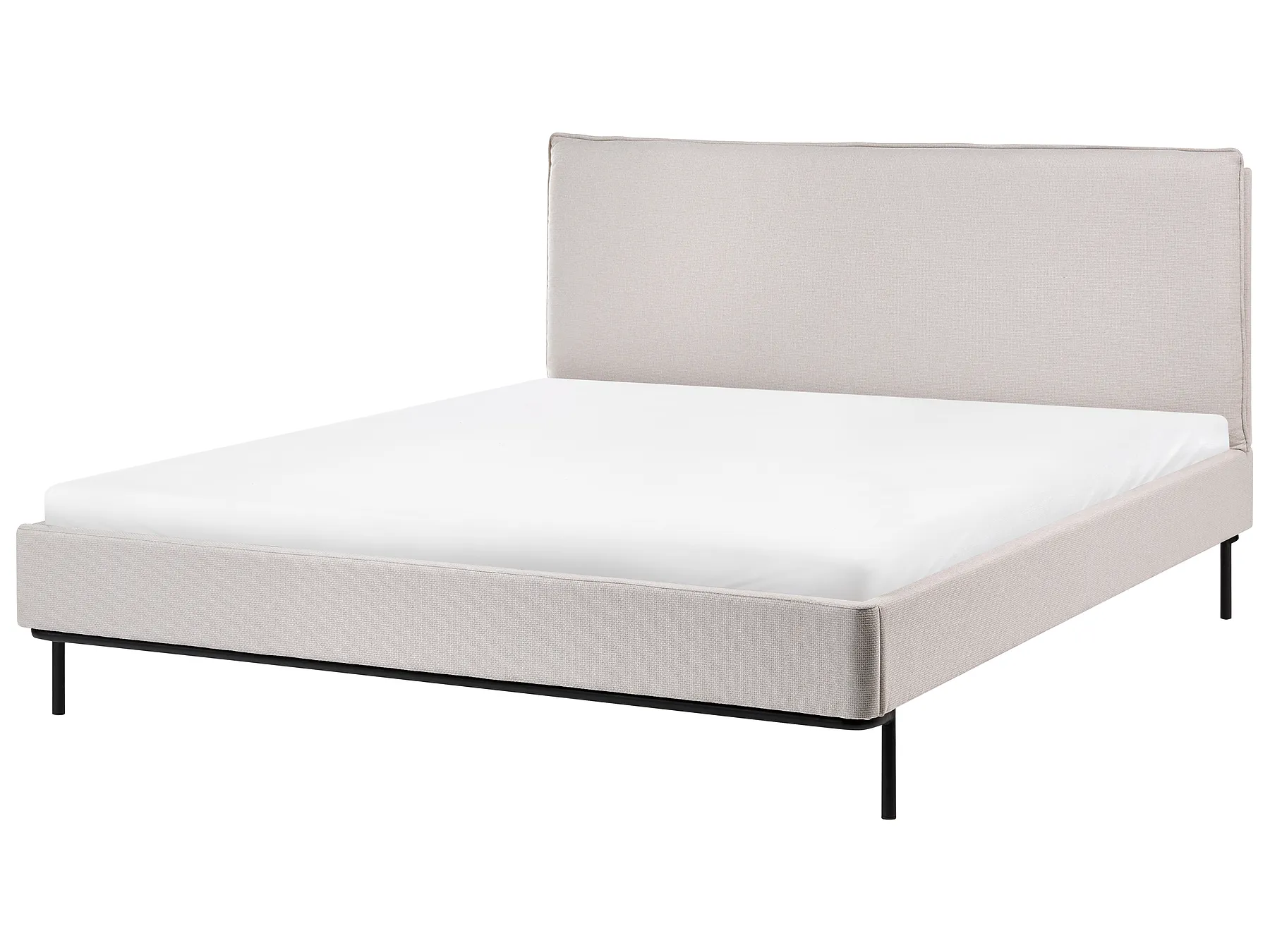 Bed Fabric CORIO 160 x 200 cm (EU King Size) Light Beige_903141