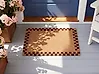 Fußmatte SAGADA Beige / Braun 60 x 90 cm Kokosfasern