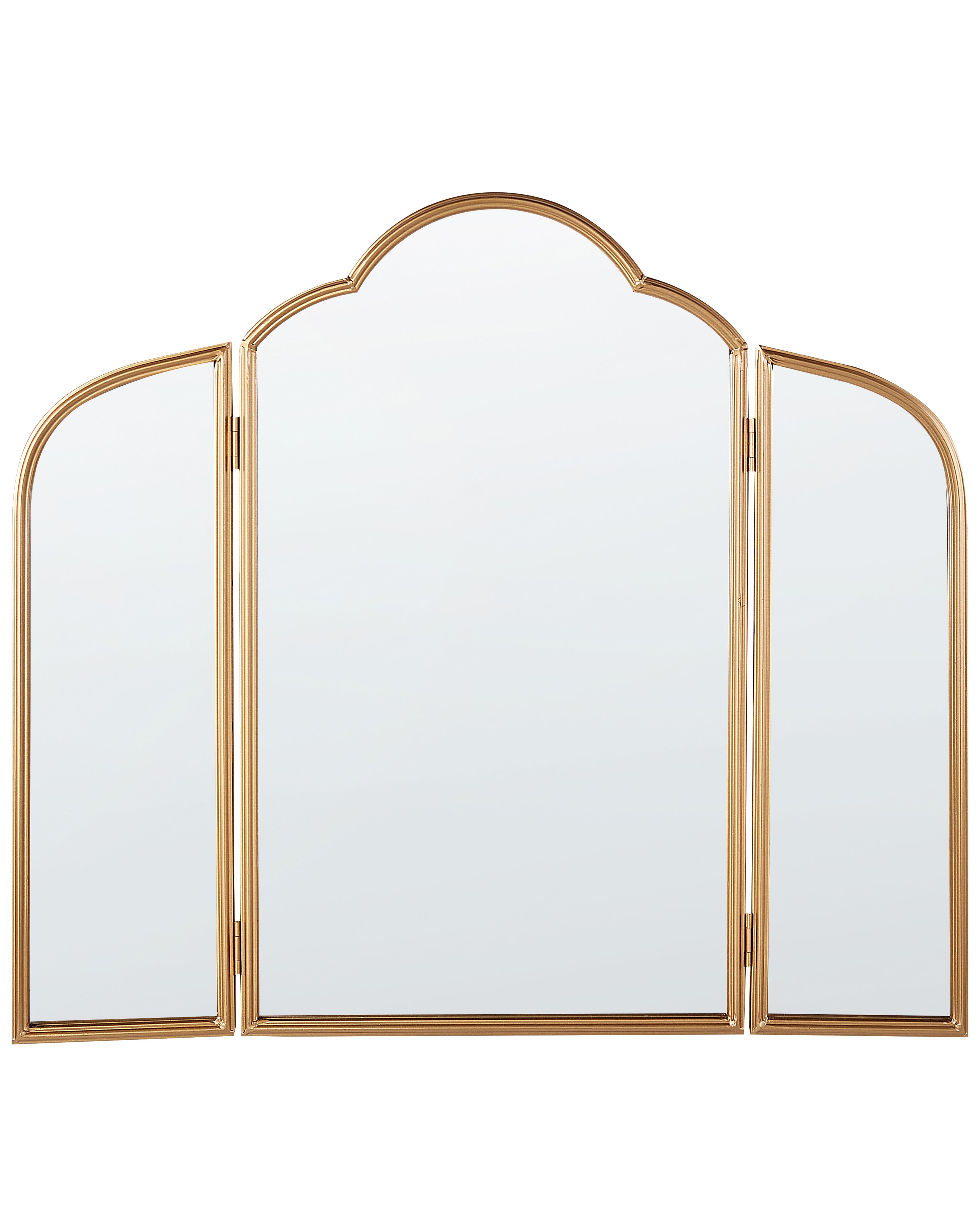 Dressing Table Mirror SAVILLY Gold - Beliani.dk