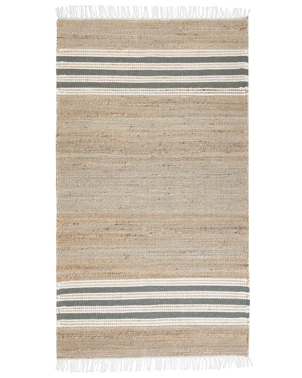 Rug MIRZA Grey 80 x 150 cm Jute
