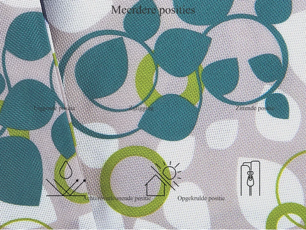Zitzak 300 L FUZZY 140 cm 180 cm Meerkleurig_1005133