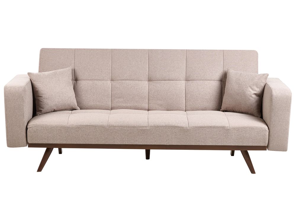 Schlafsofa 3-Sitzer HJULBY Hellbraun