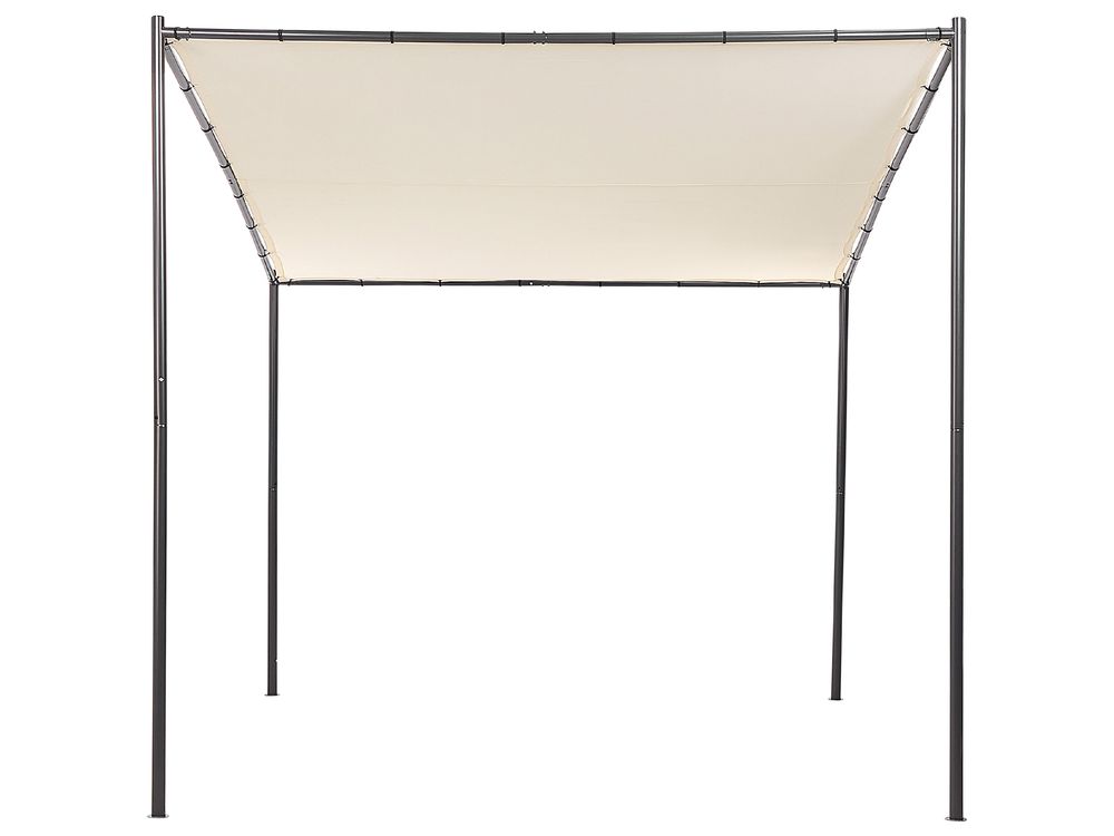Pavillon VIMINO 282 cm x 294 cm Metall Beige