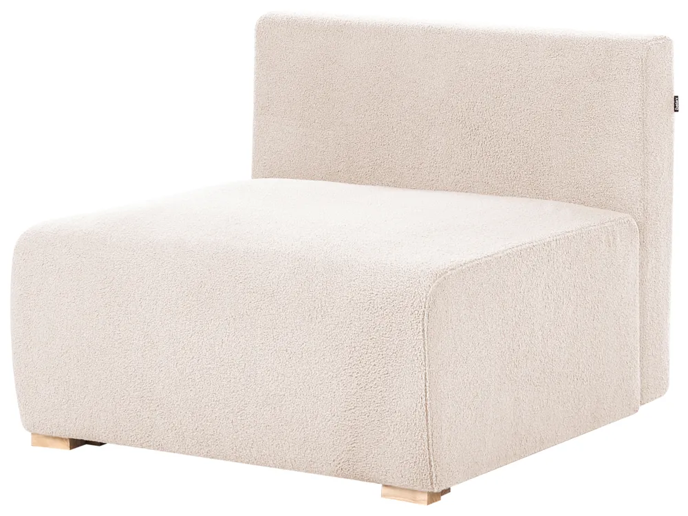 Modular Corner Sofa NERBO Boucle Beige Right Hand_1034674