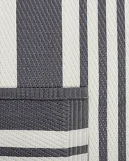 Outdoorteppich DELHI Schwarz 120 x 180 cm_766380