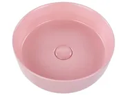Countertop Basin GUDAR ⌀ 370 mm Ceramic Pink_923329