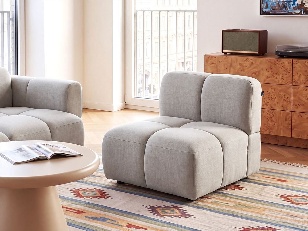Sesselmodul MAKSABERG Stoff Beige
