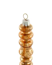 Weihnachtskugel 50er Set SPARKLE Glas Rot / Gold_1027955