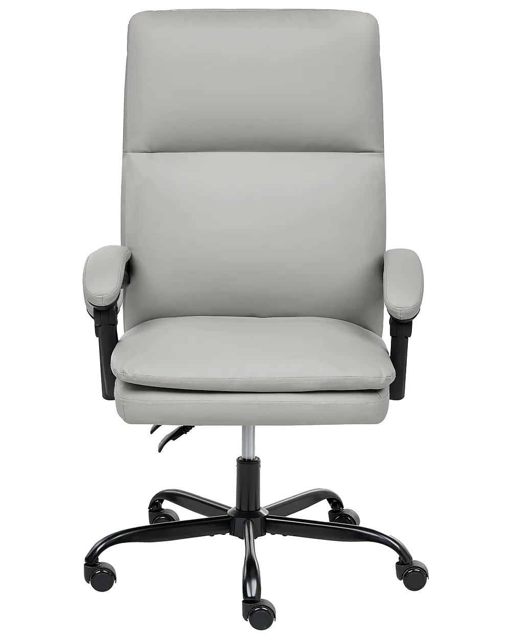 Executive Chair SERENE Faux Leather Light Grey_1161507