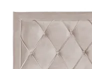 Bett mit Schubladen LIEVIN Samtstoff Beige 140 x 200 cm_858028