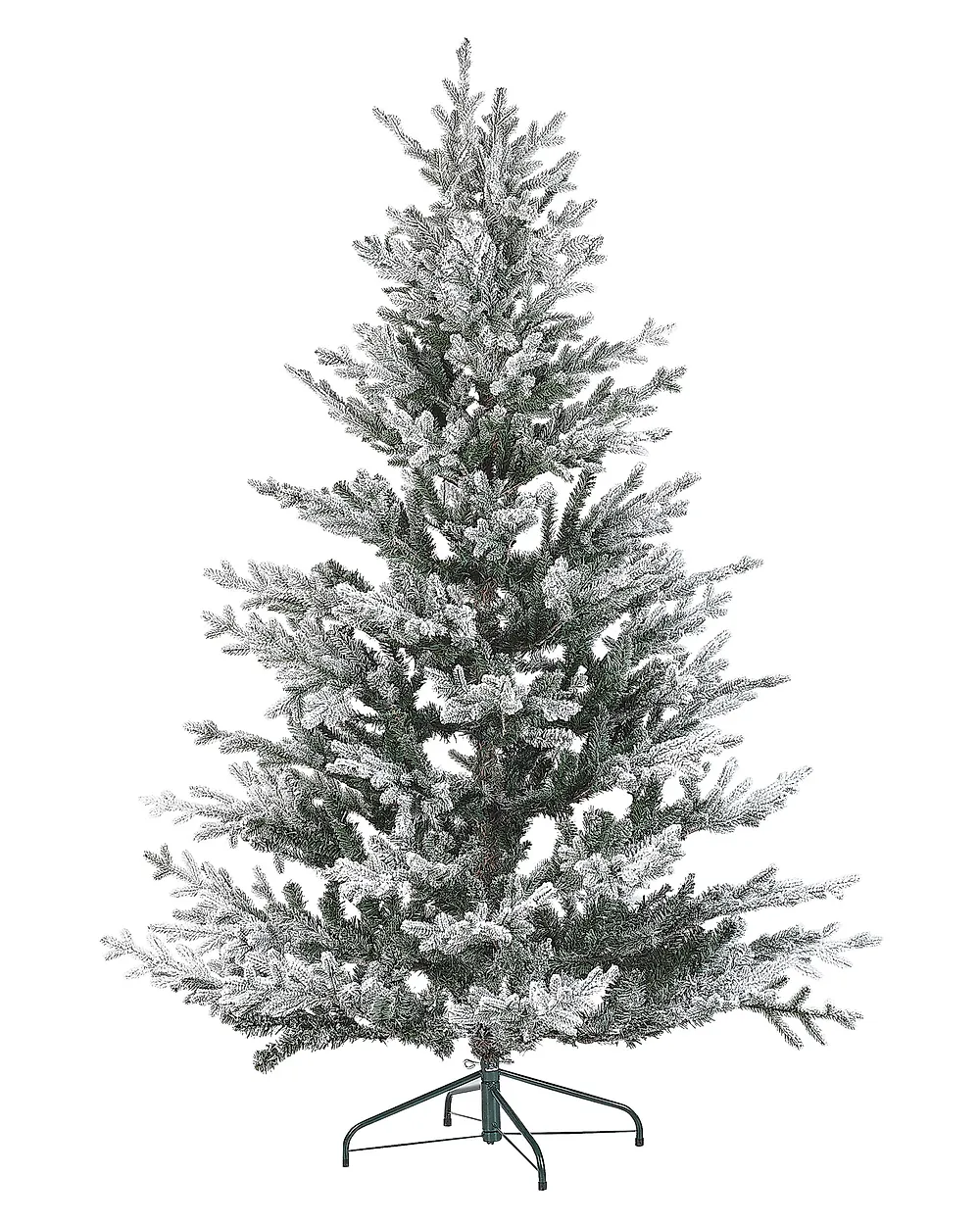 Künstlicher Weihnachtsbaum mit Schnee BRISCO 180 cm Weiß