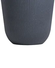 Lot de 2 pots de fleurs DRABA 44 cm Noir_1123652
