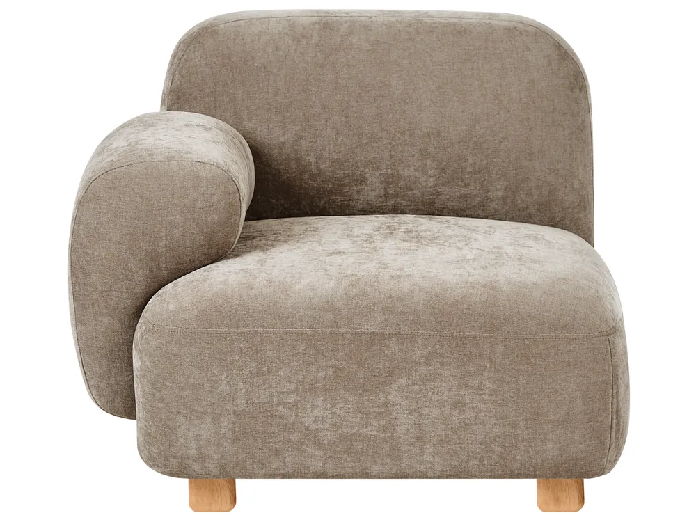 Modular Sofa 2 Seater AMLI Fabric Beige_1070229