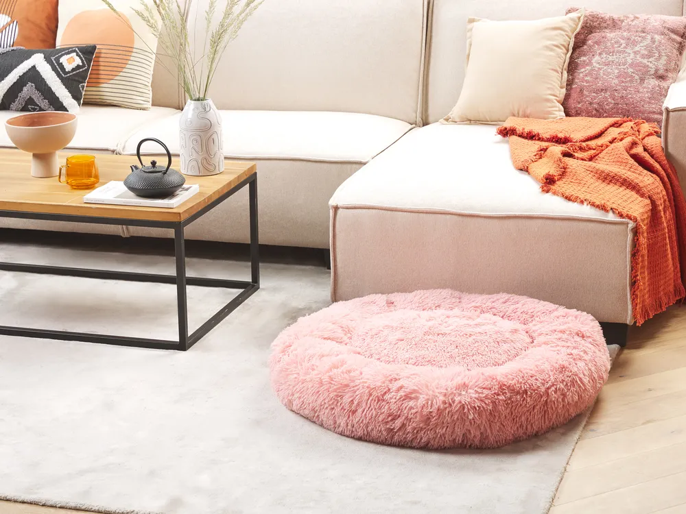 Tierbett KULU Webpelz Rosa_826561