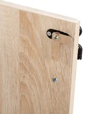Büroschrank ZEHNA Braun / Schwarz_885467
