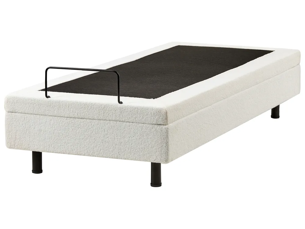 Podešivi krevet bez uzglavlja Buklé DUKE 80 x 200 cm Krem bijela_1011126