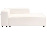 Linksseitige Chaiselongue ARDAL Bouclé Cremeweiß_908208