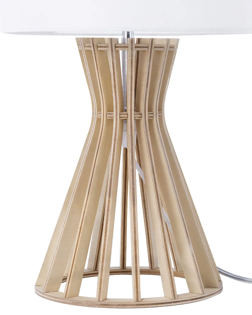 Table Lamp CARRION Brown/ White_694950
