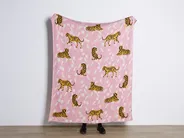 Kuscheldecke NERAI Baumwolle 130 x 170 cm Bunt_905356