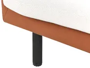 Sofa 3 Seater VORGOD Fabric Off-White_996338
