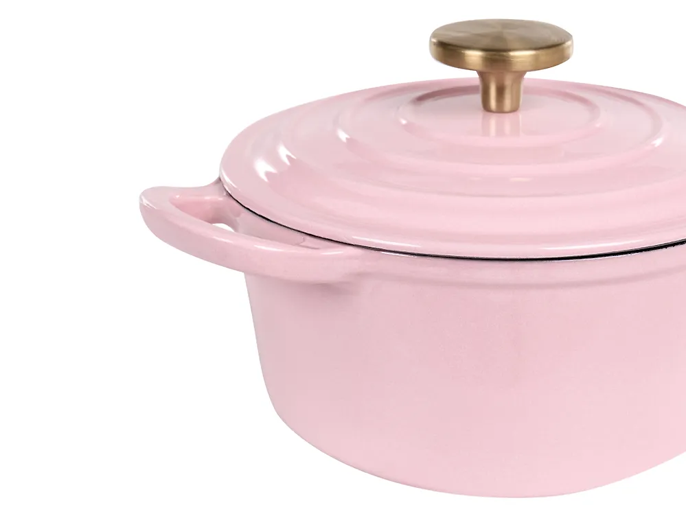 Gusseisen Kochgeschirrset 8-teilig FEURA Pastellrosa_1170303