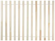 Bett mit Lattenrost Holz BOISSET 120 x 200 cm Dunkelbraun_1113791