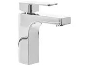 Waschtischarmatur IRUPU Messing Silber_786377