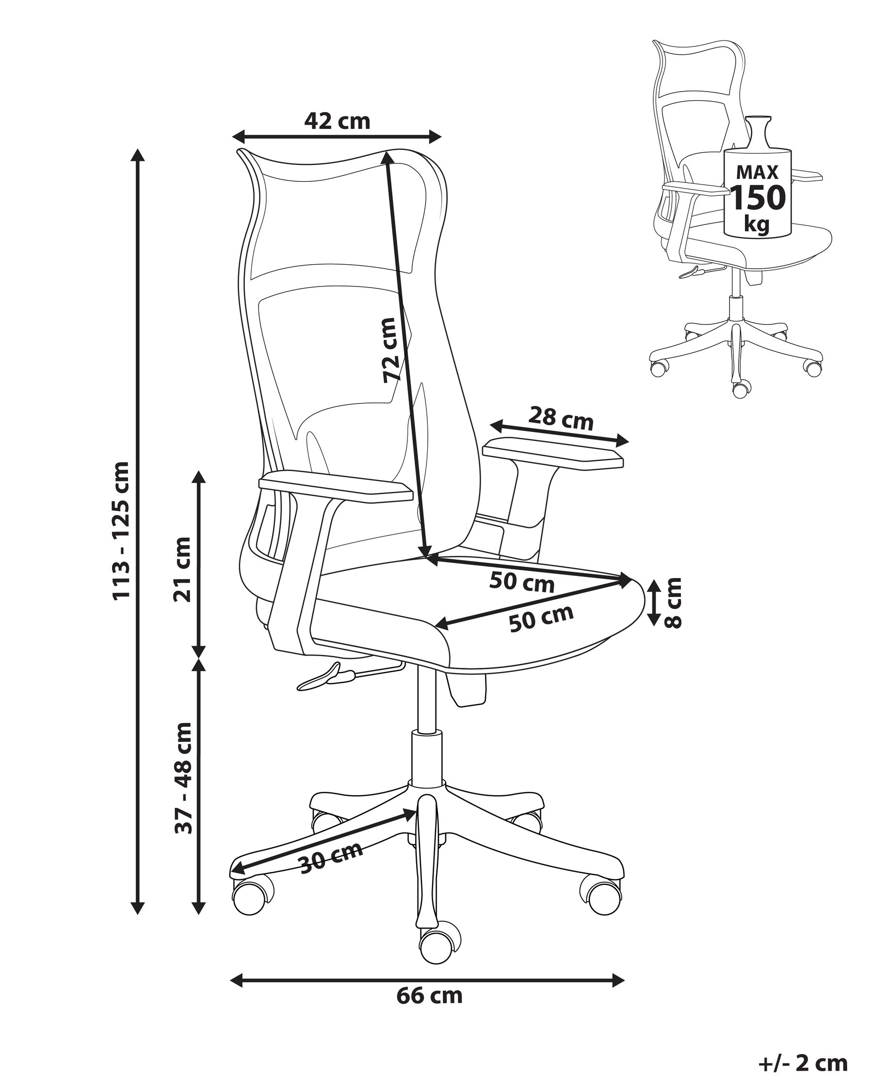 Bürostuhl BARD Pastellrosa_1052627