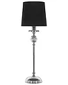 Tischlampe KUBENA Metall Schwarz