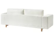 Sofa 3-Sitzer NIVALA Bouclé Cremeweiß_946982