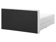 Boxspringbett Stoff PRESIDENT 160 x 200 cm Hellgrau_35763