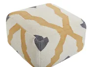 Pouffe ZEUGMA Wool Beige_826650