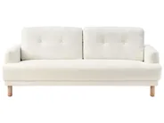 Sofa 3 Seater TUVE Fabric Off-White_911562